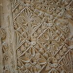 Detail of a carved stucco